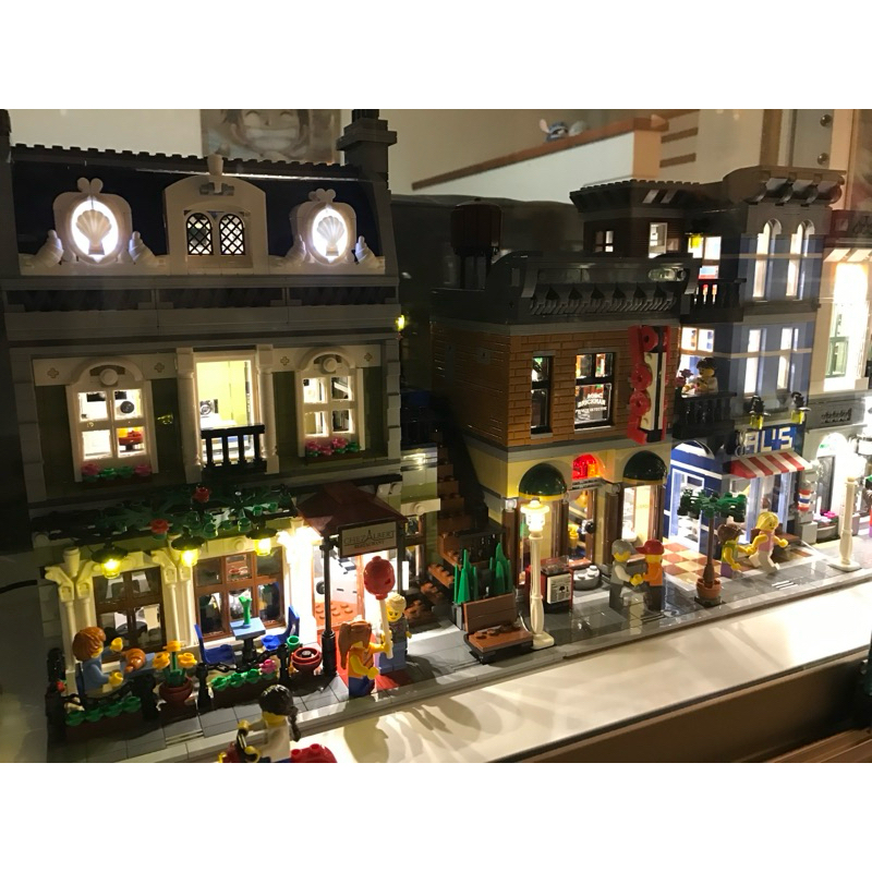 Lego 街景系列 10211.10218.10270.10232.10246.10243.10255.10251