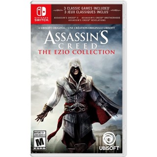 【Ecup 生活娛樂】NS Switch 刺客教條 埃齊歐合輯 英文封面《中文版》