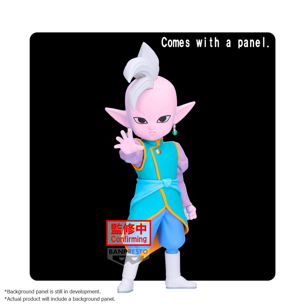 (BANPRESTO) 代理版 七龍珠DAIMA 界王神(迷你) 附壓克力背景 景品