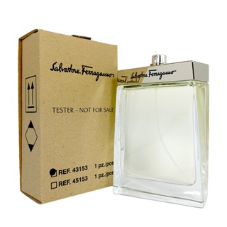 ☆MOMO小屋☆ Salvatore Ferragamo 同名經典 男性淡香水 100ml TESTER-環保盒無蓋