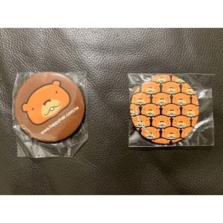 【全新】可愛河狸別針 胸針 徽章 Cute Beaver Badge 大頭河狸 滿滿的河狸 Happy Day 療癒小物