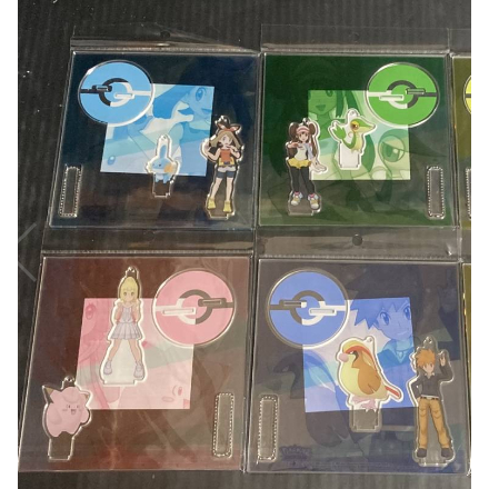 【訊地ノ心】寶可夢中心 ●歷代人物● 指定款式壓克力立牌 小遙&水躍魚 哲爾尼亞斯、鳴依&藤藤蛇