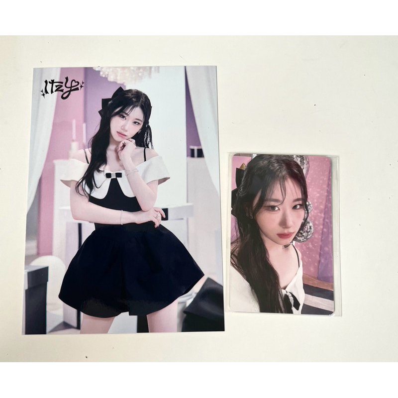 現貨 ITZY POPUP JAPAN 日本快閃 滿額卡 特典卡 小卡 彩領 生寫真