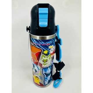 *小波日貨*現貨 2024 日本 Skater 580ml 寶可夢 皮卡丘 不鏽鋼 兒童水壺 保冷保溫 水壺 SDC6N