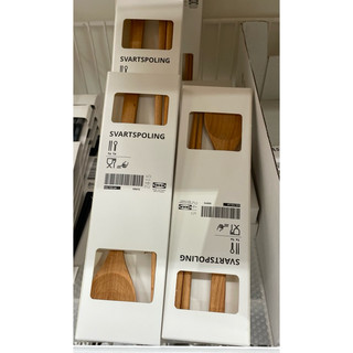 [IKEA代購]SVARTSPOLING 環保筷 餐具 2件組 竹筷 竹湯匙