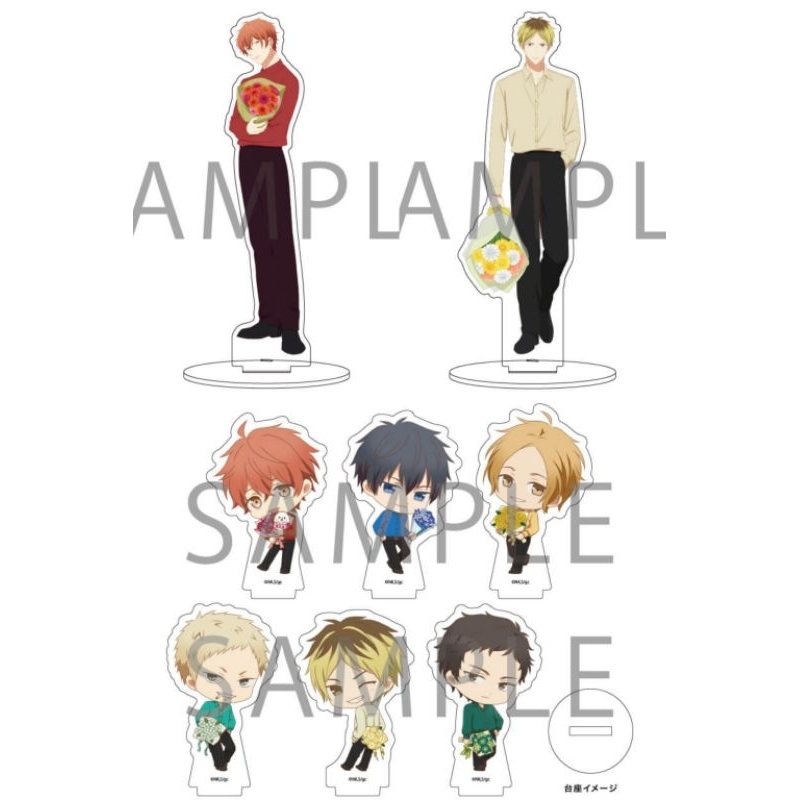 （現貨）  given ギヴン 花束系列 映画 柊mix キヅナツキ 贈與的未來 壓克力 立牌 小立牌 日版 真冬 柊