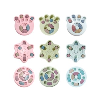 【毛樂子】藏食玩具 貓玩具 狗玩具 寵物益智藏食盤 寵物玩具 益智玩具 解悶玩具 訓練玩具 慢食碗 寵物訓練碗