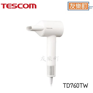 【TESCOM】 TD760TW 專業負離子吹風機 BLDC馬達 濃度負離子 吹風機 負離子