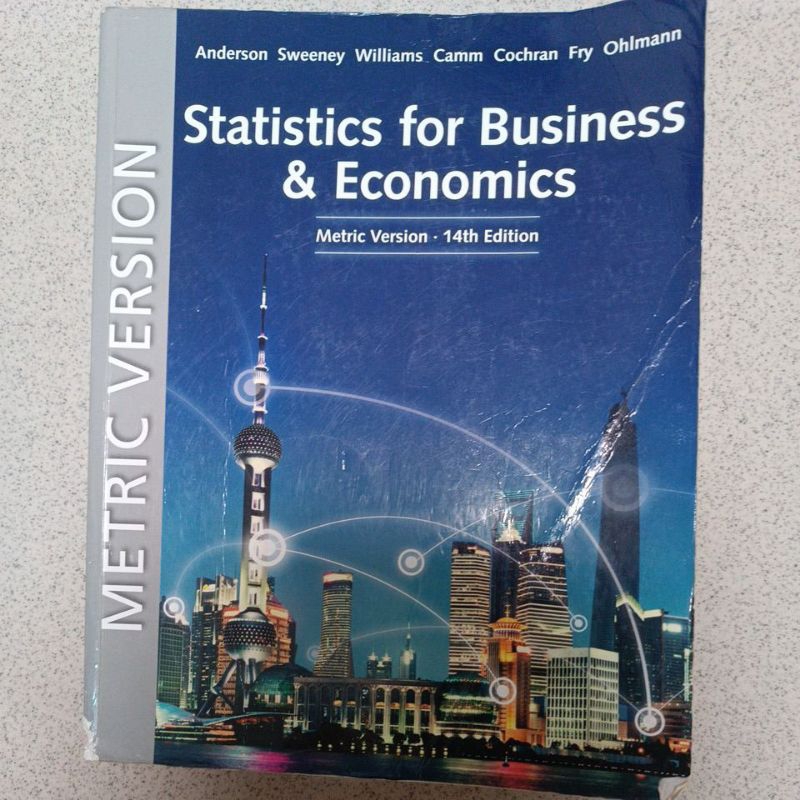 Statistics for Business and Economics 14/e 9780357114483