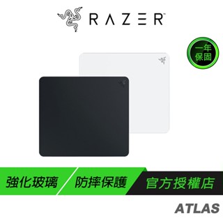 Razer 雷蛇 Atlas 玻璃滑鼠墊 強化玻璃 防摔保護 防滑橡膠 顯微蝕刻 零阻力 電競滑鼠墊 電腦滑鼠墊