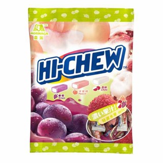 森永 嗨啾 水果軟糖袋裝(特選綜合-葡萄/荔枝/水蜜桃) 110g【康鄰超市】