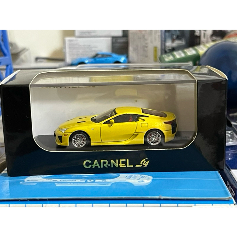 Car nel 1/64 Lexus LFA 黃 Kyosho 凌志 雷克薩斯 F sport RC LC TLV 京商