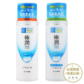 日本樂敦製藥 肌研極潤玻尿酸保濕化妝水170ml 潤澤型/清爽型 化妝水 保濕 臉部保養【金興發】