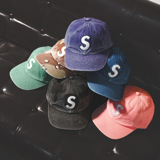 【Focus Store】Supreme S Logo 六色 六分割帽 帆布 老帽 帽子