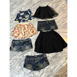 15款雪紡蕾絲牛仔短褲短裙1
