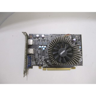 MSI 顯示卡 HD5670-PMD1G-OC 晶片AMD 5670 記憶體DDR5 1G hmdi