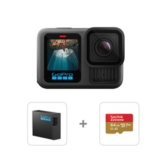 GoPro HERO13 Black 單電池套組-HERO13+Enduro充電電池+64G記憶卡