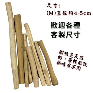 樹枝M 印尼進口剝皮樹枝 掛衣桿 客製尺寸天然樹枝 鸚鵡樹枝棲木 DIY 服飾店衣架 布幔飾品裝飾 柚木 板橋實品展示