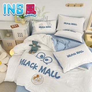 免運【傾慕寢具】Ins風 卡通床包組 床包組 床包四件組 可愛床包組 雙人床包組 雙人加大床包組 不易褪色 不易縮水