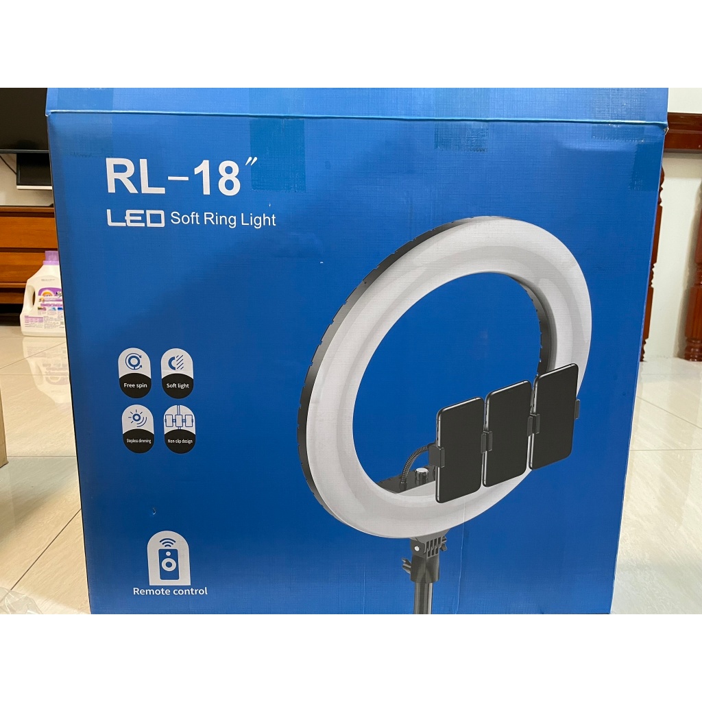 (中古)(二手)最高規格七色RGB補光 專業直播燈 補光燈 無極調光 網美燈 自拍燈 主播燈 美顏美光燈 美容燈