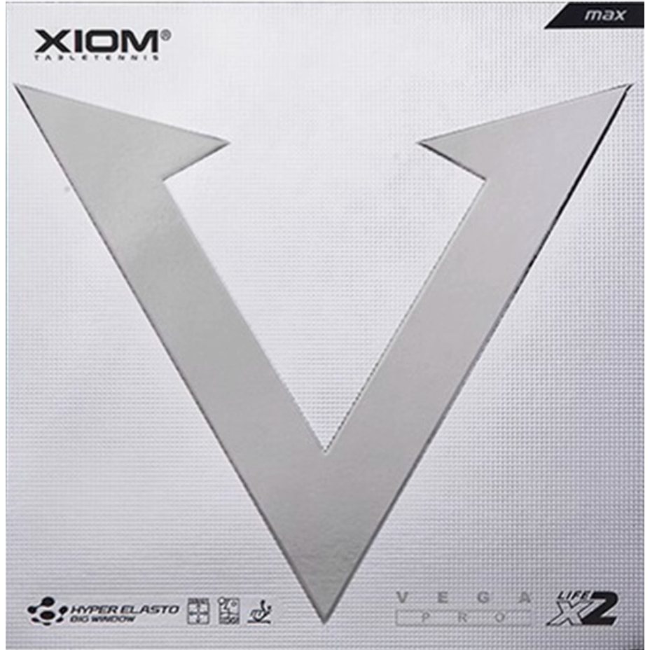 ★廷羽桌球★ XIOM 驕猛 VEGA PRO 平面膠皮 (max/澀性/碳素黑海綿/中軟) 專業旋轉控制佳 台灣公司貨