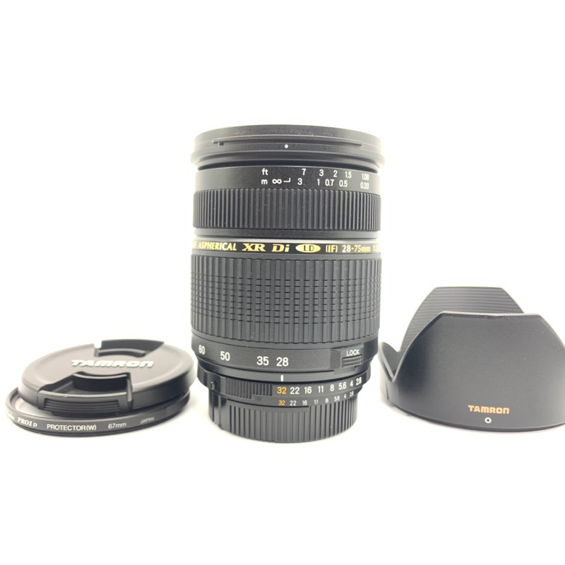 尼康 NIKON F用 騰龍 TAMRON SP AF 28-75mm F2.8 A09 恆定大光圈 人像變焦鏡頭 全幅
