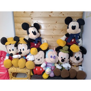 現貨 日貨 日本景品 正版 全新 日版 Disney 迪士尼 米老鼠 米奇 米妮 趴趴 玩偶 娃娃 限定