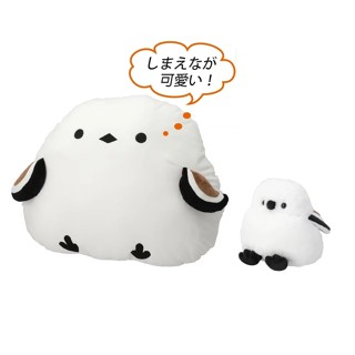 【NITORI宜得利-免運店家】日本長尾山雀靠墊NITORI宜得利靠墊日本玩偶日本山雀抱枕聖誕禮物