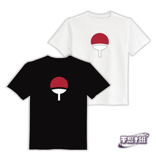 火影忍者 宇智波 衣服 落肩 厚磅 寬版 T恤 白T 黑T 童裝 中性 大尺碼 文創 純棉 潮T 吸濕排汗衣 涼感衣