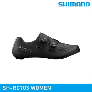 SHIMANO 女 SPD-SL自行車卡鞋 SH-RC703 WOMEN｜黑色 (EU36~44)