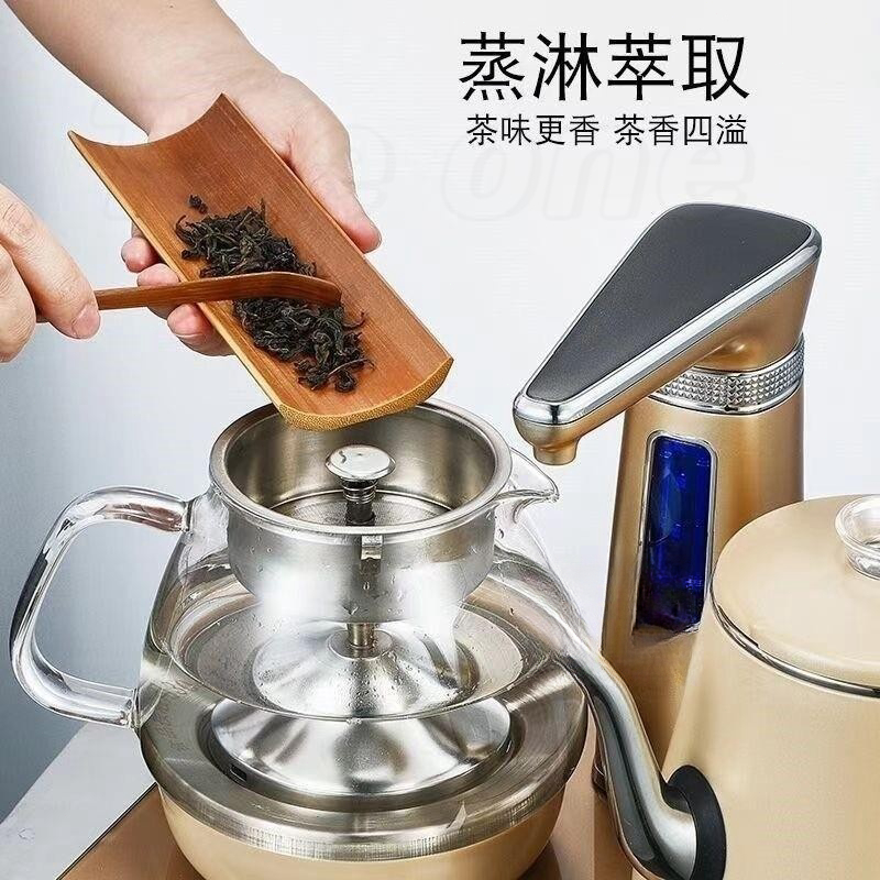 快煮壺 熱水壺 電熱水壺 自動上水 110V出口自動上水電熱水壺 智能抽水電茶爐臺 式嵌入一體泡茶機煮茶