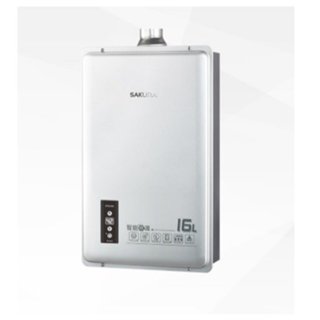 【新竹以北含安裝】櫻花牌 DH1605 DH1603 數位恆溫強制排氣型瓦斯熱水器櫻花DH1605A DH1603A