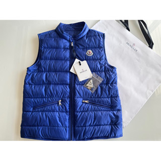 「搬家出清」全新僅試穿moncler 羽絨背心 14Y大人可穿附收納袋