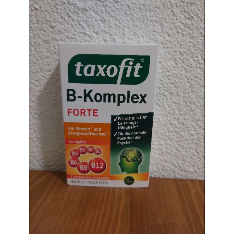 (預購私訊) 德國代購 taxofit B群 40粒