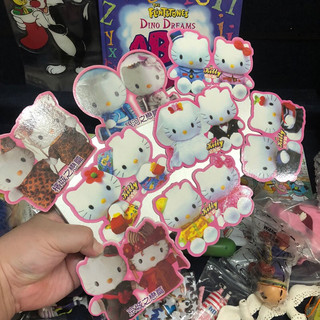Toy80s玩具店 早期絕版 hello kitty 磁鐵 軟磁 麥當勞 軟性磁鐵 KT 丹尼