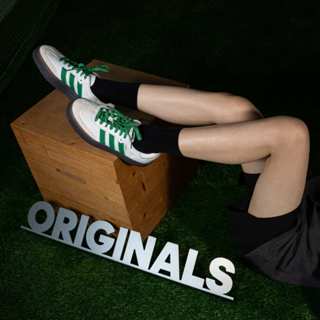 Adidas Sambae W IE9105 女 休閒鞋 運動 經典 三葉草 厚底 增高 膠底 白綠