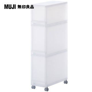 全新 台中可自取 日本 MUJI 無印良品 PP附輪收納箱 1號 2號 4層 收納櫃 收納盒 收納 無印 附輪子