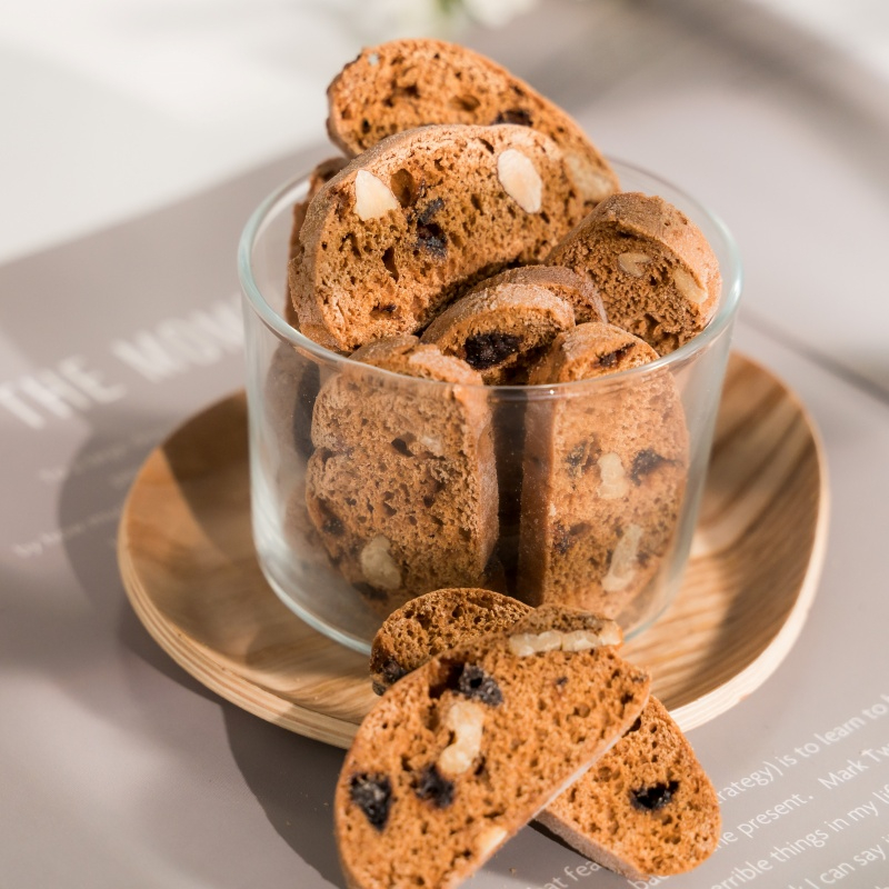 【秉醇烘焙坊 】義式巧克力堅果 手工餅乾 無添加奶油 少糖 堅果餅乾 特殊餅乾 口感脆硬型