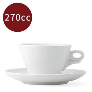 【d'ANCAP】Giotto 28967拿鐵杯/HG9388(270cc/單客/白胚)|Tiamo品牌旗艦館