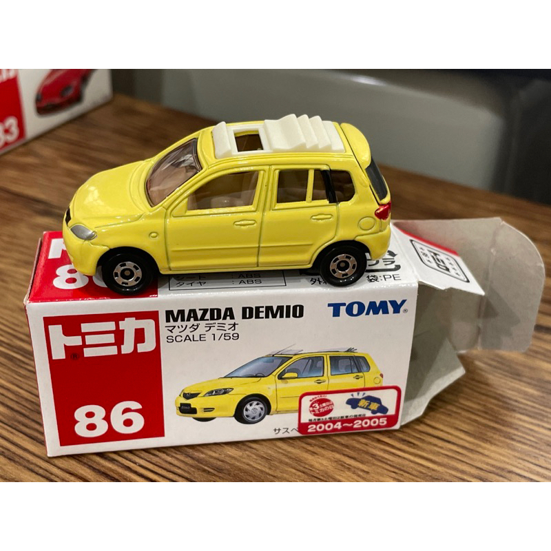 TOMICA 多美  NO.86 Mazda 馬自達 Demio  mazda2 舊藍標