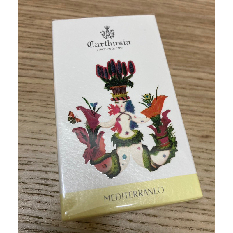 義大利卡布里島必買 Carthusia Mediterraneo 清新地中海香檸檬淡香精50ml 全新