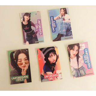 LE SSERAFIM 日專 unforgiven 塔店 tower特典 貼紙