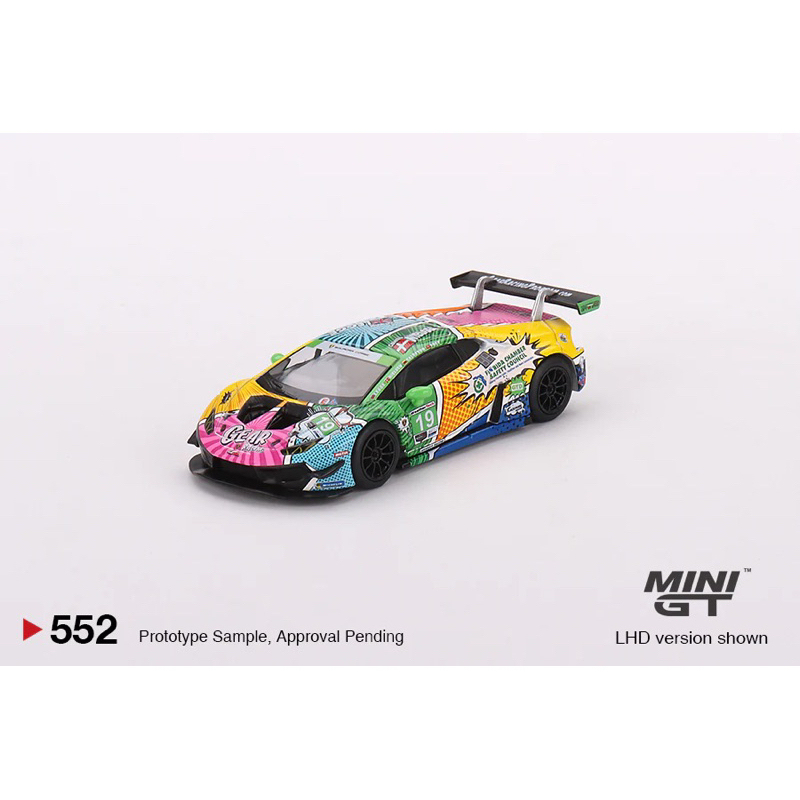 【STAN】現貨MINI GT #552 Lamborghini Huracan GT3 EVO IMSA 1/64