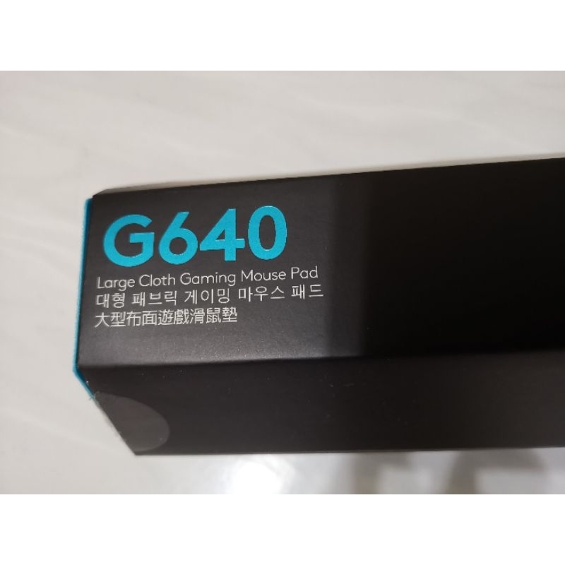 羅技Logitech G640大型布面滑鼠墊