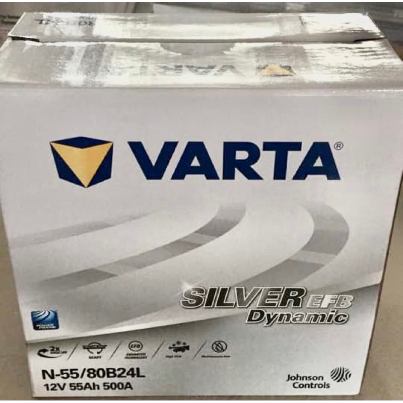 VARTA EFB N55L 80B24L N55R 80B24R