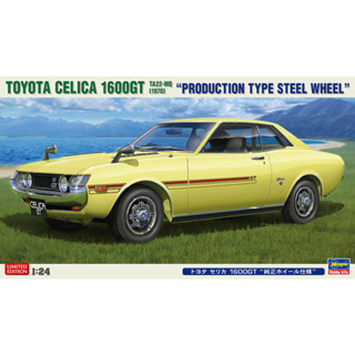 𓅓MOCHO𓅓 現貨 Hasegawa 1/24 豐田 Celica 1600GT 純正車輪 組裝模型