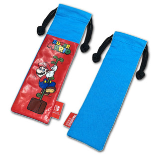 【現貨不用等】NS Switch 任天堂 特典 瑪利歐 環保筷束口袋 特點 環保筷 束口袋 收納袋 筷子 長條袋 袋子