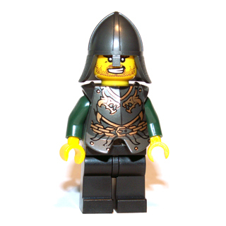 樂高人偶王 LEGO 絕版/西洋棋系列#853373 cas507 綠龍騎士