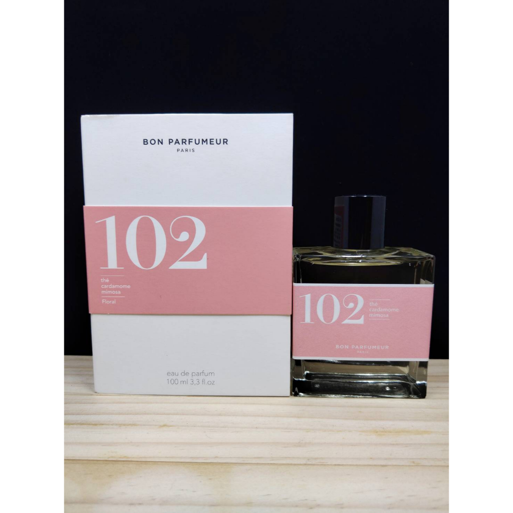 二手香水 Bon parfumeur 柏氛/數字香 102 春賦閒茶 100ml 中性淡香精 香水