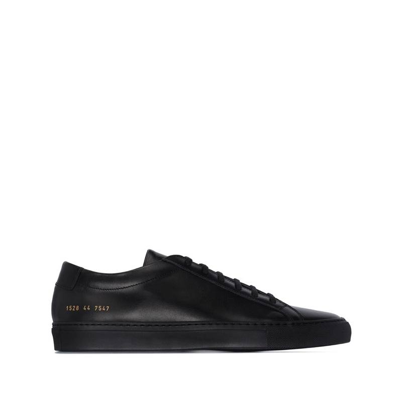 COMMON PROJECTS ORIGINAL ACHILLES LOW LEATHER SNEAKERS 38黑